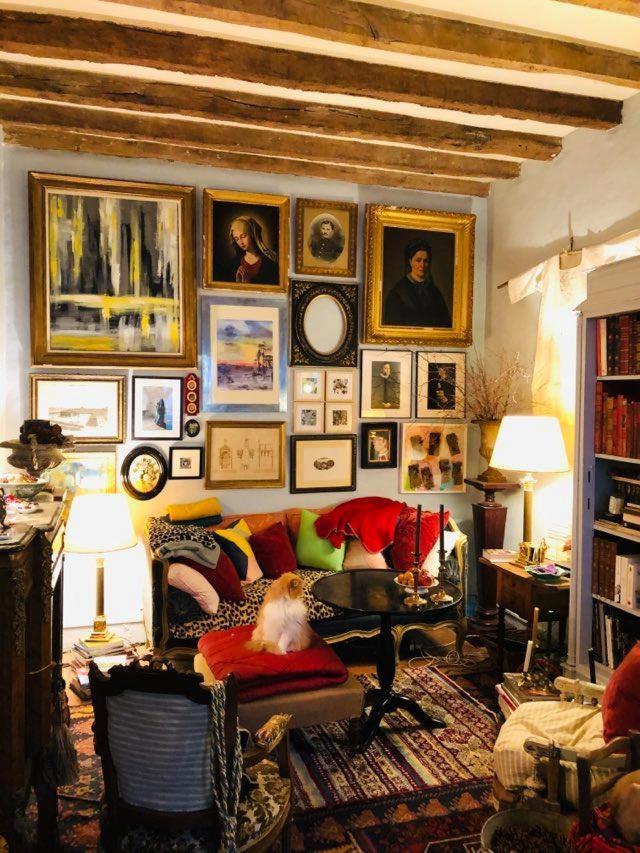 Maison d'hôtes les volets verts et sa brocante Ecueille Extérieur photo